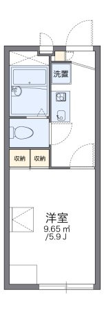 レオパレス神崎川の間取り