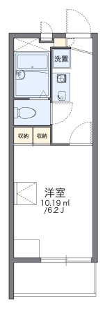 レオパレスプレステージ三津屋の間取り
