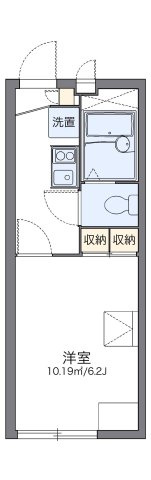 レオパレス三国の間取り|代表的な間取のため実際の間取とは異なる場合があります