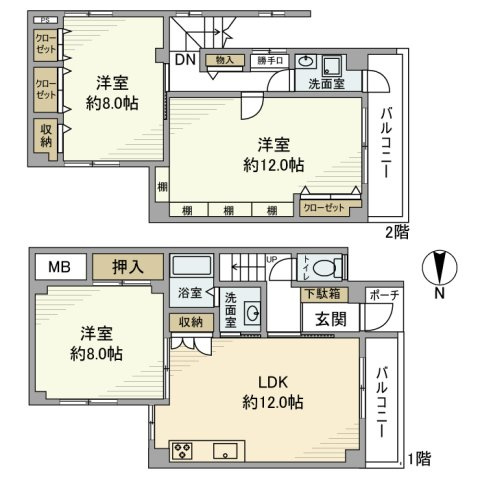 豊崎６丁目の間取り