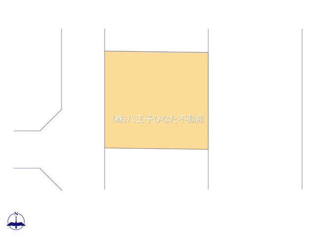 『八王子市中古戸建て』八王子市城山手1-17-2【仲介手数料無料】　八王子市城山手の区画図|～仲介手数料無料☆八王子ひなた不動産～八王子市城山手　中古戸建