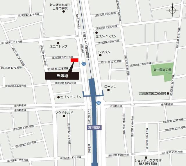 エル・セレーノ新大阪北の地図