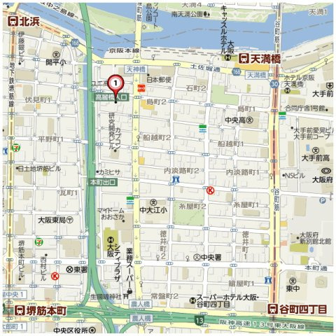 SERENiTE北浜のその他|マップ
