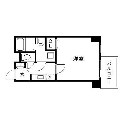 エスライズ本町東の間取り