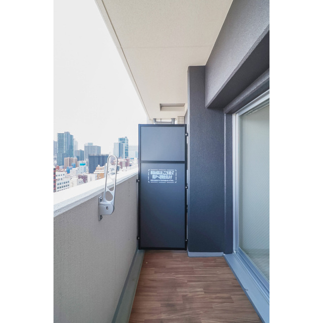 アドバンス上町台シュタットのバルコニー