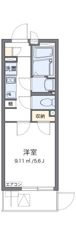 クレイノコンフォール　東中島の間取り|代表的な間取のため実際の間取とは異なる場合があります