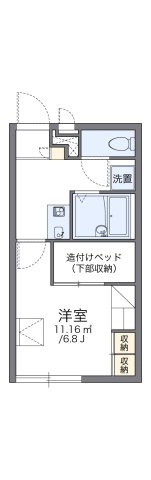 レオパレスプレミールＴＹの間取り