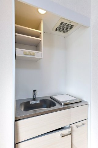 AP903 K'Sコートリバーサイド相川 108のキッチン|





