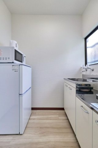AP642 クレスト下新庄駅前 201のキッチン|



