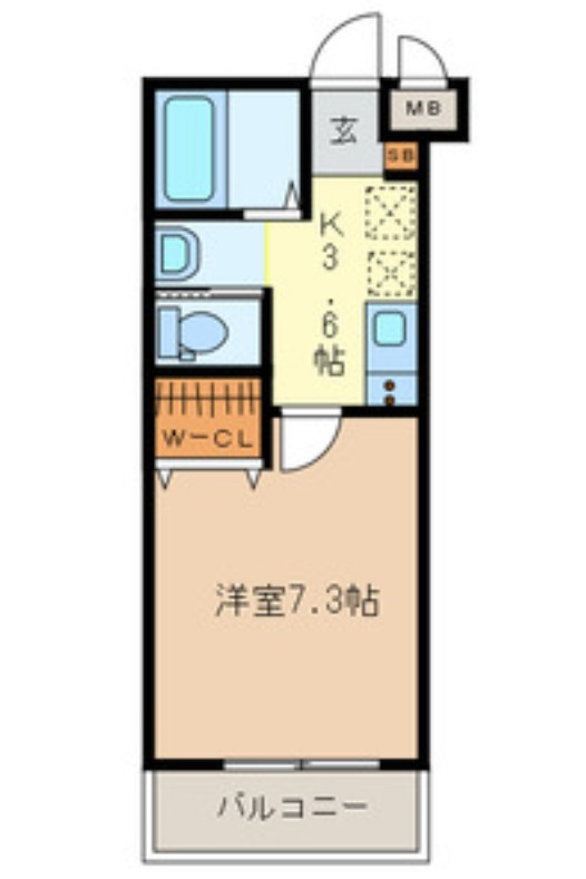 キャメル草加氷川町Ⅱの間取り