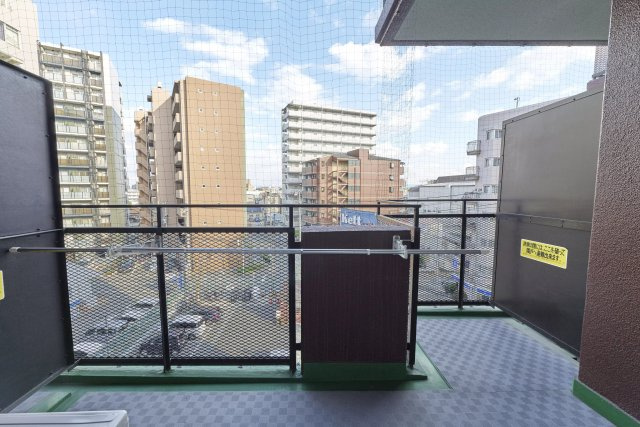 AP333 朝日プラザ新大阪 506のバルコニー|



