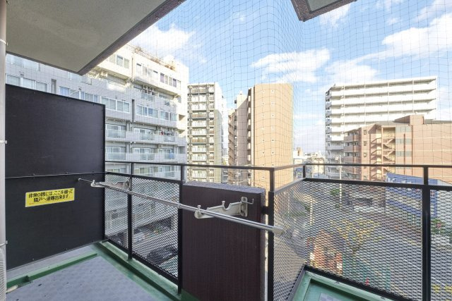 AP333 朝日プラザ新大阪 506のバルコニー|



