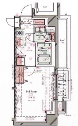 コンシェリア池袋THE RESIDENCE EASTの間取り
