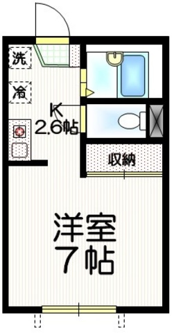 メゾンアイエムの間取り|★使いやすい形の間取りです★