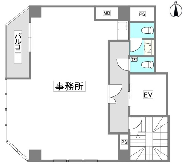 Ｆ－ＢＡＳＥ堺筋本町の間取り