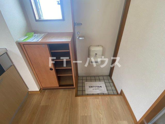 屋敷グリーンハイツBの玄関