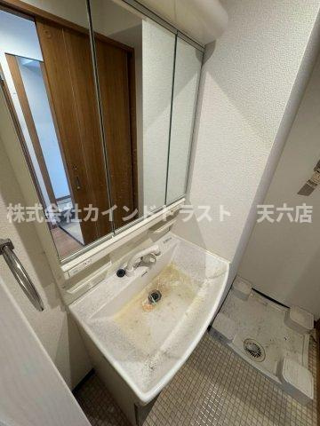 S-FORT福島La　Lunaの洗面所|ゆったりとスペースのある洗面所