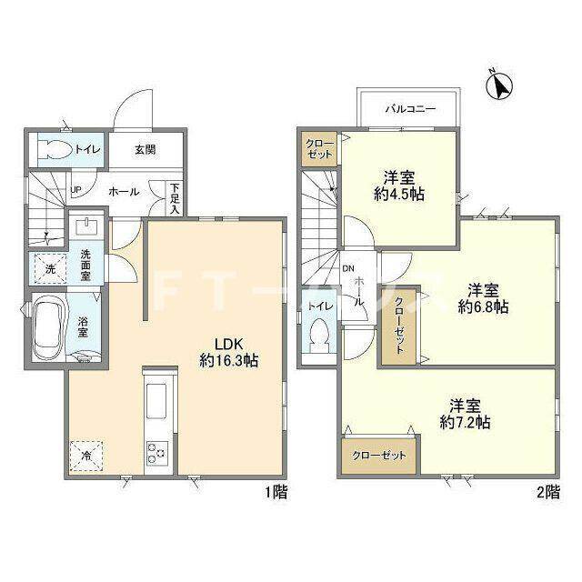 Ｋｏｌｅｔ船橋丸山の間取り