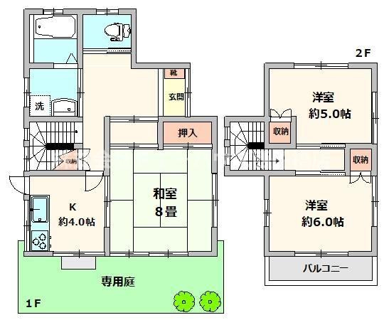 船橋市戸建ての間取り