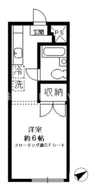 ハス　ニューハウンの間取り