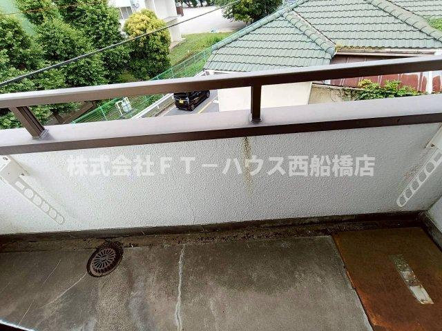 セイダイマンションのバルコニー