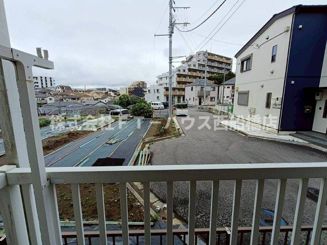船橋市東中山２丁目のアパートの展望