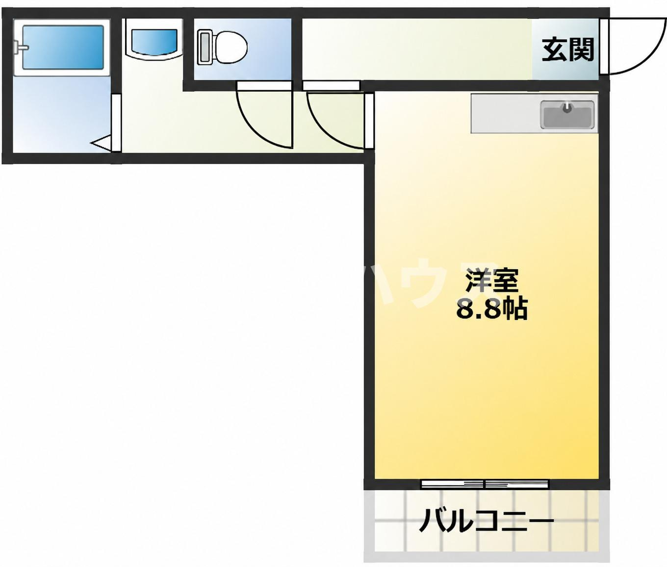 エスコートビルの間取り