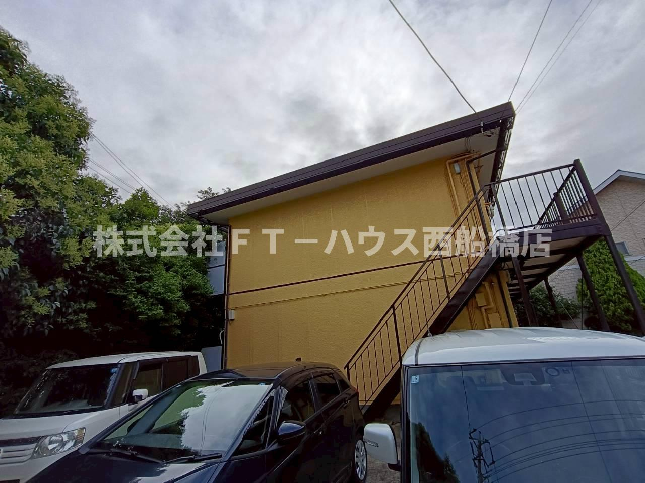 船橋市西船１丁目のアパートの外観