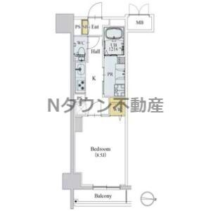 【間取り】 | カスタリア新栄Ⅱ | 間取りです。