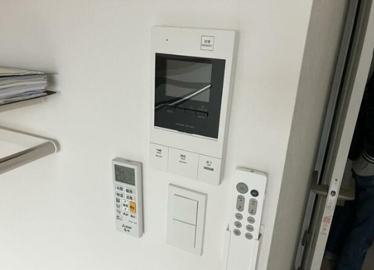 【セキュリティ】 | レピュア南大井レジデンス | モニター付きインターホンです
