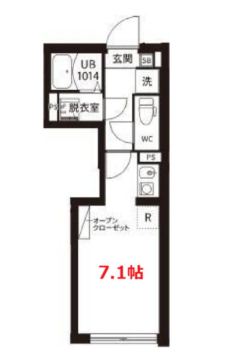 【間取り】 | レピュア南大井レジデンス | 間取り