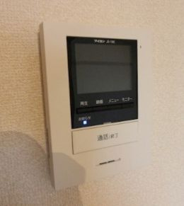 【セキュリティ】 | サンシャインC | ネット無料。モニターホン付きです　※参考写真です