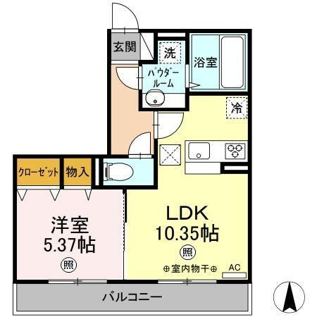 アルカディアの間取り