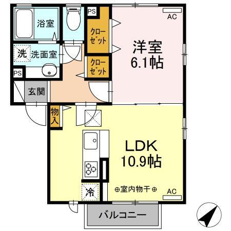 エヴァーヒルズの間取り