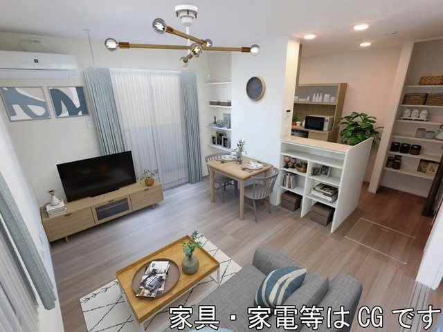 エヴァーヒルズの内装|※家具・家電等はCGです