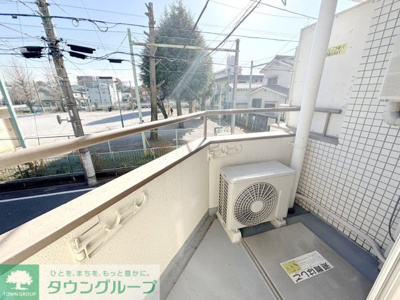 日当たりの良いバルコニー