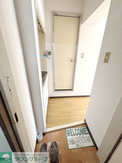 玄関から室内が見えにくいつくりです！