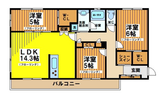 【間取り】 | ブランシェ