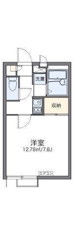 レオパレスアネモスの間取り