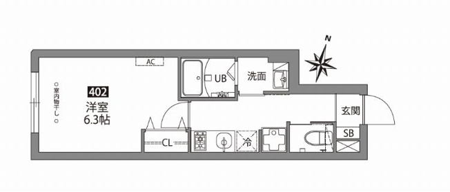 【間取り】 | FABRIC中井 | 間取り図
