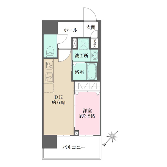 【間取り】 | パークフラッツ蔵前