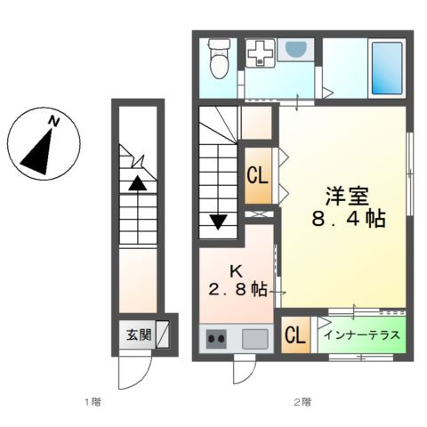 【間取り】 | メゾンアイリス湘南Ⅱ
