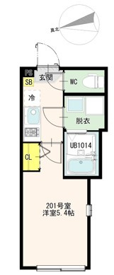 アイリスガーデンの間取り