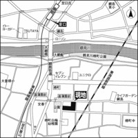 ピエス綱島の地図