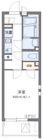 【間取り】 | クレイノＲＥＴＲＥＡＴ３６ | 代表的な間取のため実際の間取とは異なる場合があります