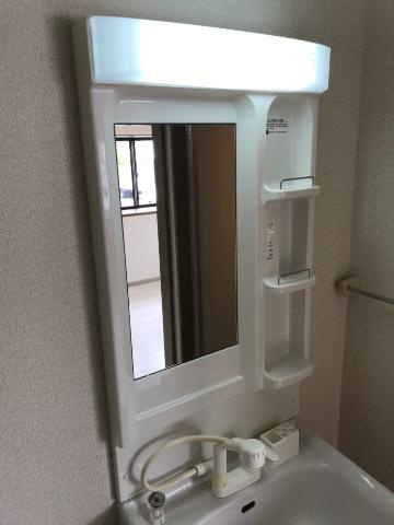 サンライズ山木の洗面所|洗面ミラーキャビネット