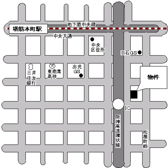 コンフォルトＫの地図