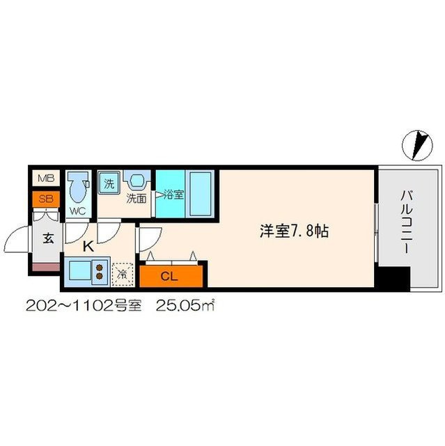 リッツ桜宮パークフロントの間取り