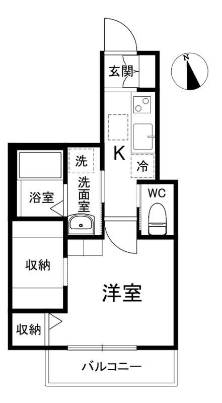 Glanz大師前の間取り|間取り図