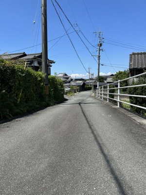 【前面道路含む現地写真】 | 荒尾市宮内出目売地 | 西側公道に接道！周囲は静かで落ち着いた住宅街